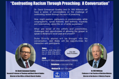 Confronting Racism Flyer