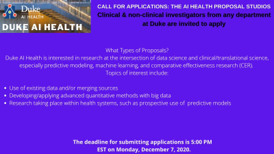 Duke AI Health 
